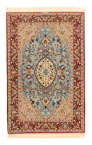 Perzisch tapijt - Isfahan - Premium - 172 x 112 cm - lichtblauw
