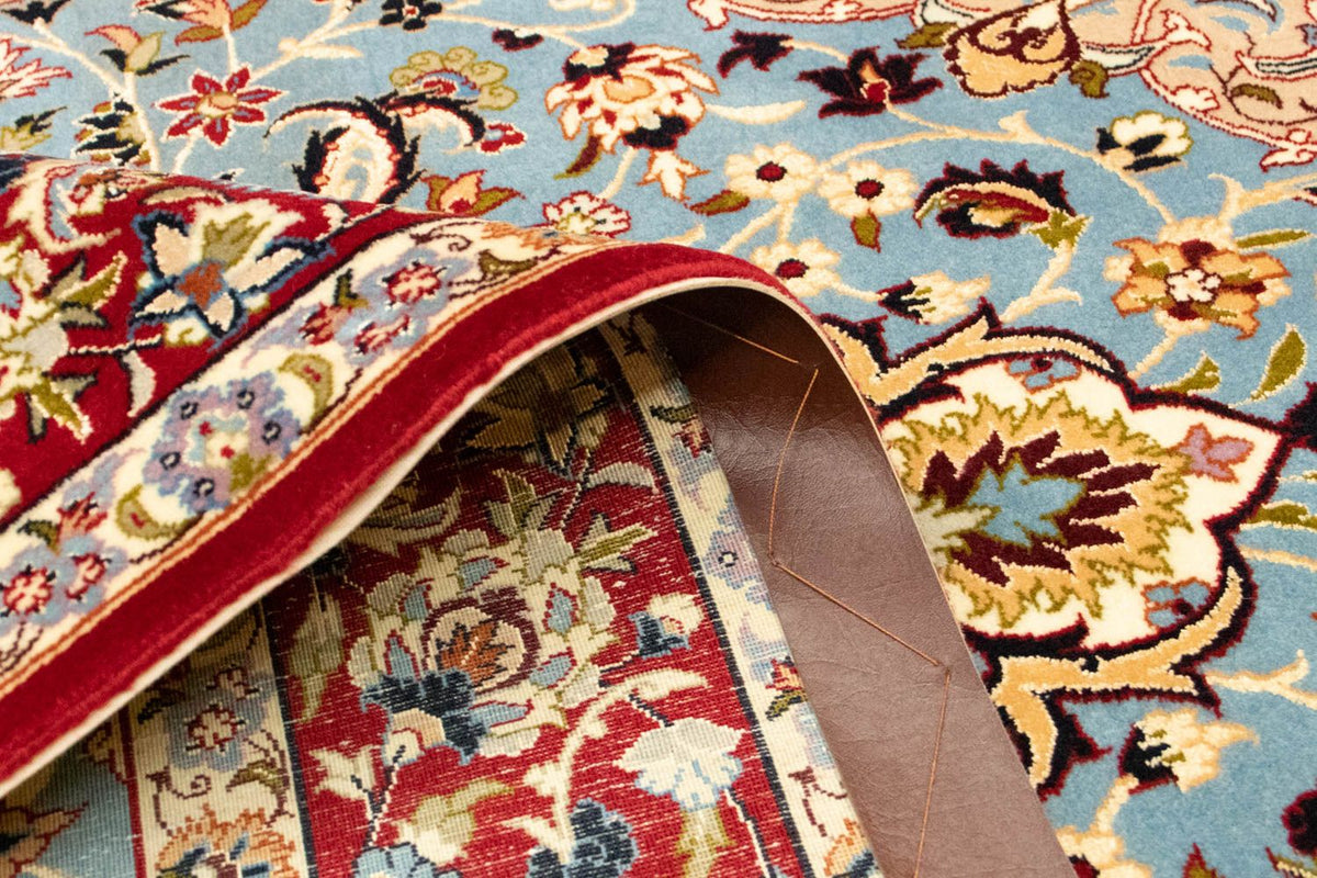 Perzisch tapijt - Isfahan - Premium - 172 x 112 cm - lichtblauw