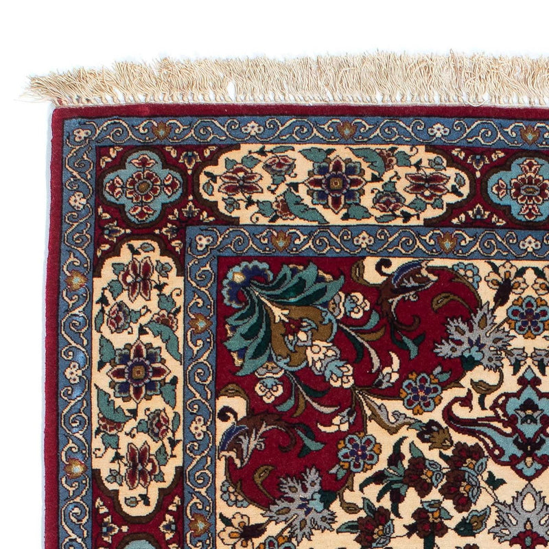 Perzisch tapijt - Isfahan - Premium - 137 x 90 cm - donkerrood