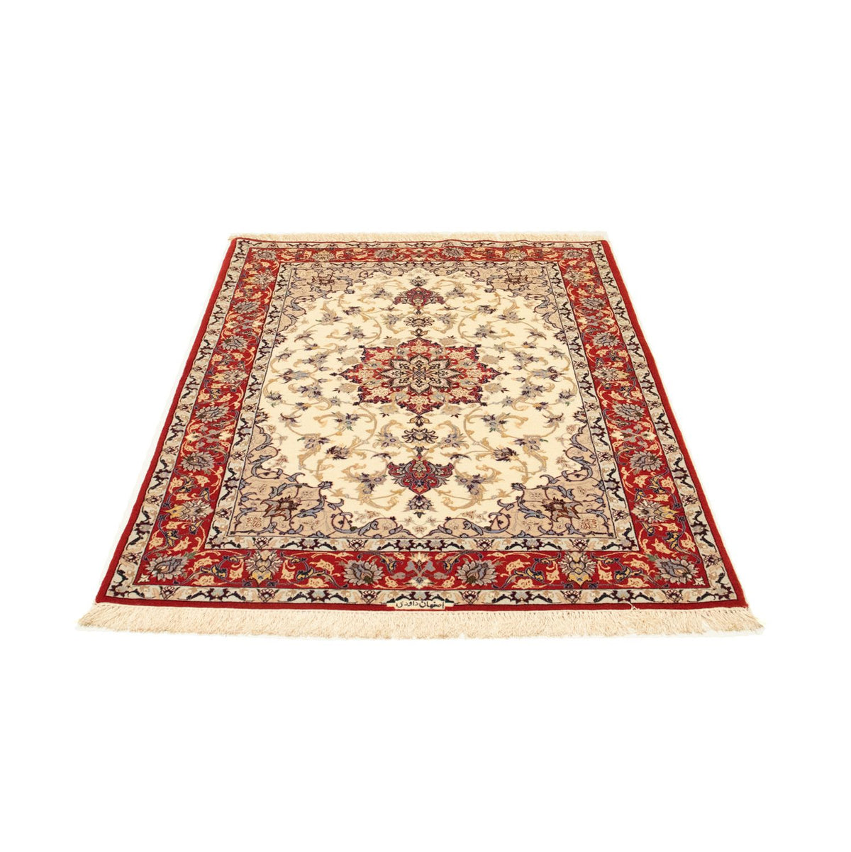 Perzisch tapijt - Isfahan - Premium - 163 x 111 cm - beige
