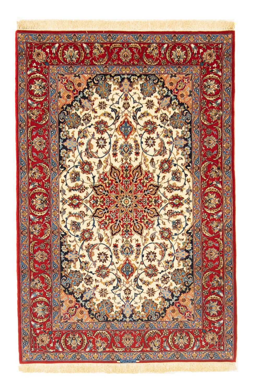 Perzisch tapijt - Isfahan - Premium - 170 x 115 cm - beige