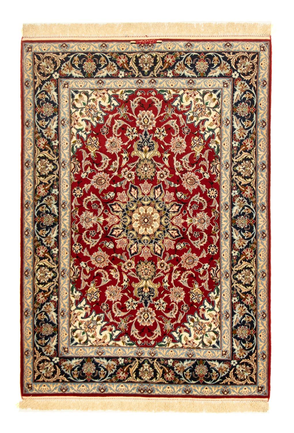 Perzisch tapijt - Isfahan - Premium - 162 x 111 cm - rood