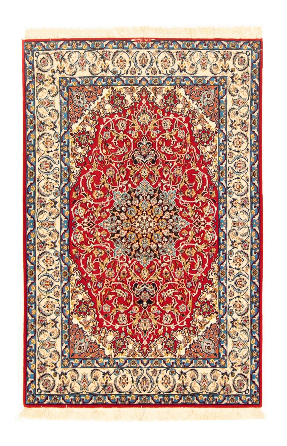 Perzisch tapijt - Isfahan - Premium - 162 x 107 cm - rood