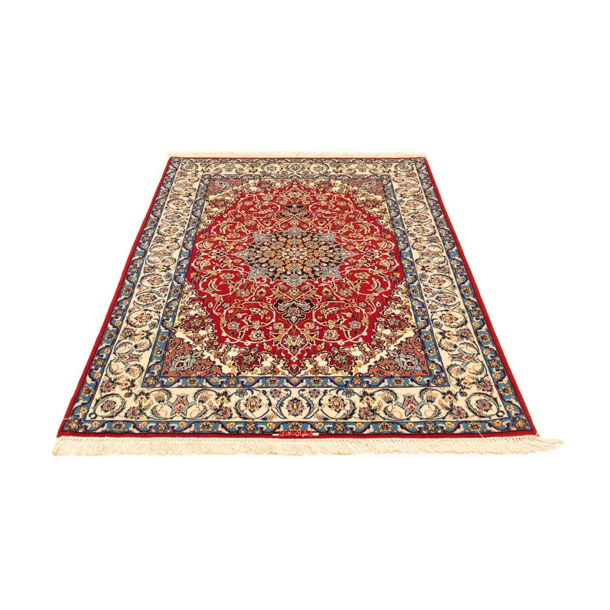 Perzisch tapijt - Isfahan - Premium - 162 x 107 cm - rood