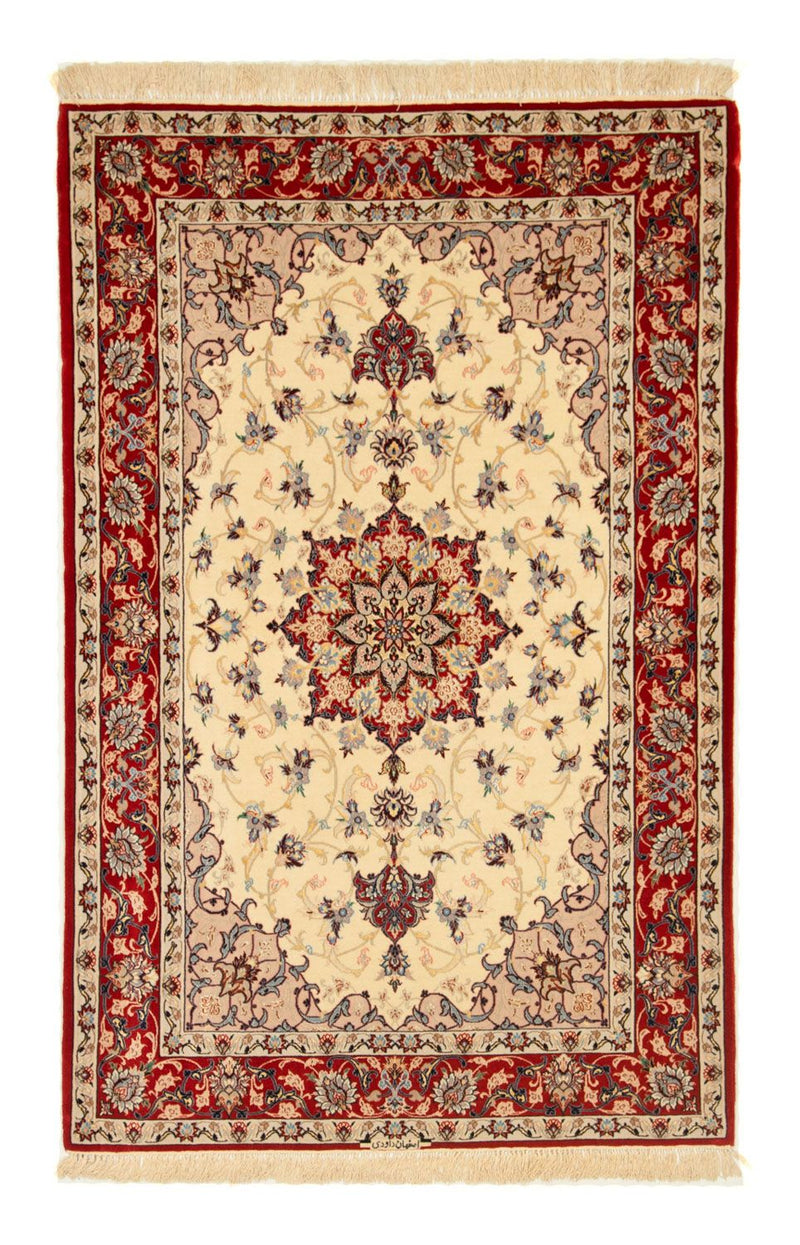 Perzisch tapijt - Isfahan - Premium - 168 x 110 cm - beige