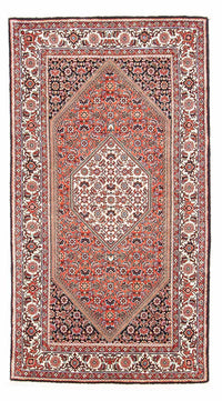 Perzisch tapijt - Bijar - 154 x 82 cm - rood