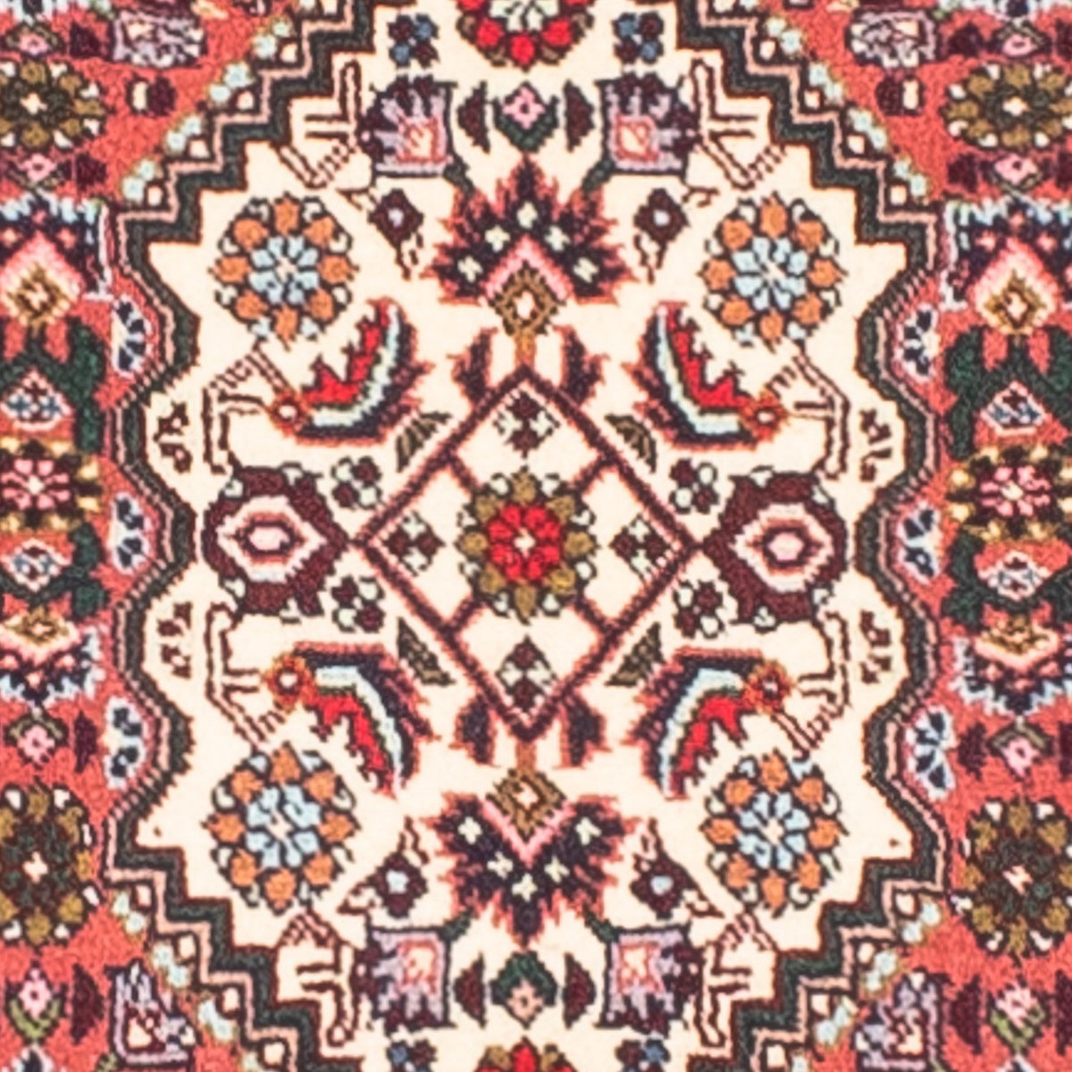 Perzisch tapijt - Bijar - 165 x 98 cm - licht rood