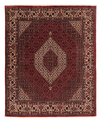 Perzisch tapijt - Bijar - 247 x 202 cm - donkerrood