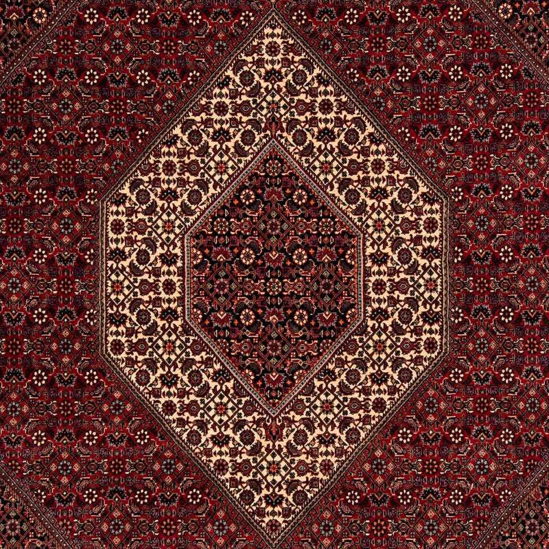 Perzisch tapijt - Bijar - 247 x 202 cm - donkerrood