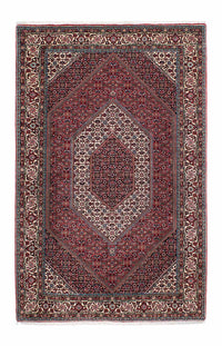 Perzisch tapijt - Bijar - 212 x 135 cm - donkerrood