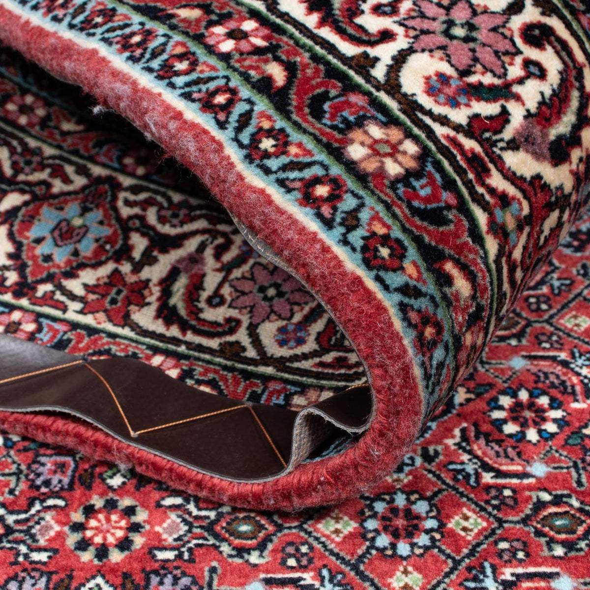 Perzisch tapijt - Bijar - 212 x 135 cm - donkerrood