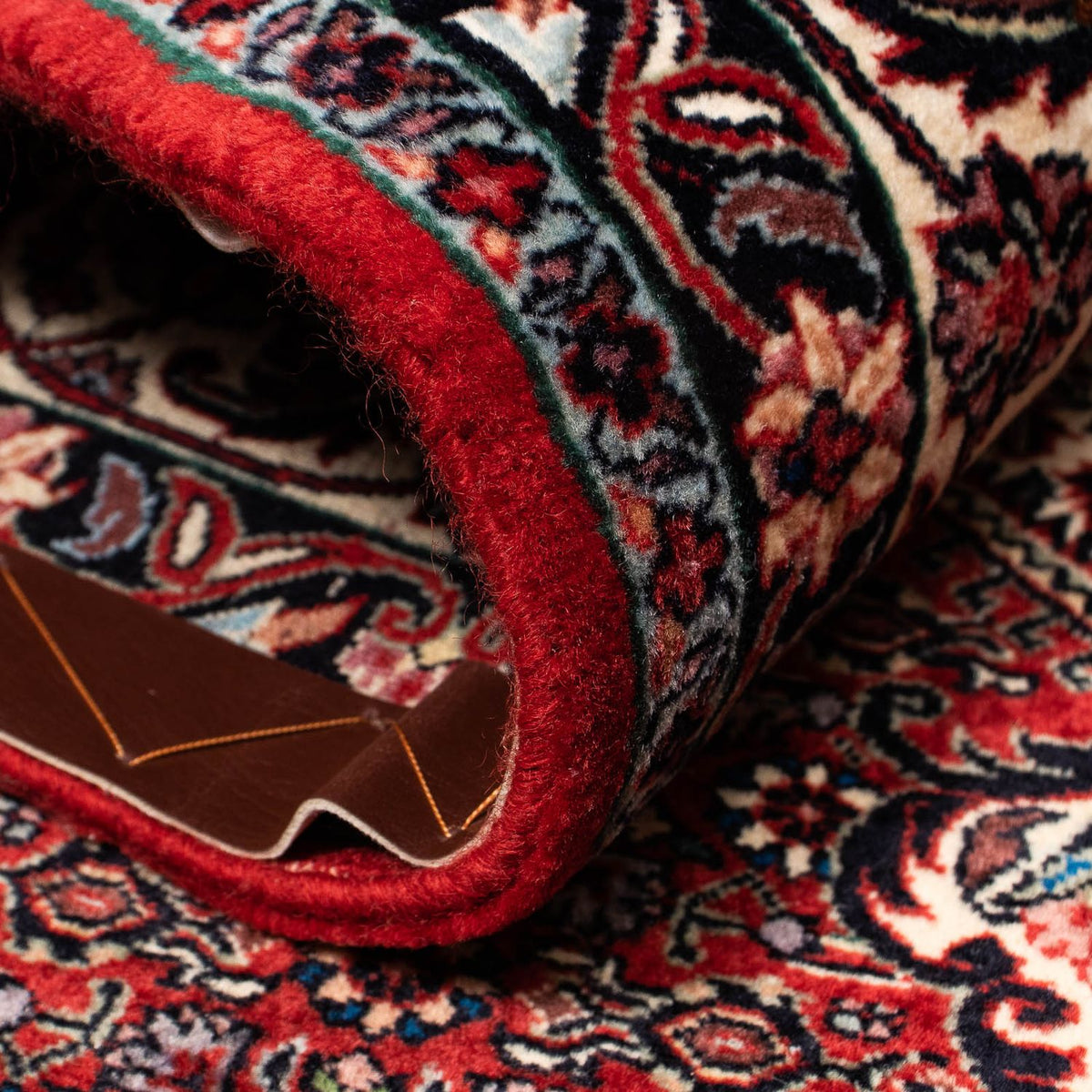 Perzisch tapijt - Bijar - 257 x 204 cm - donkerrood