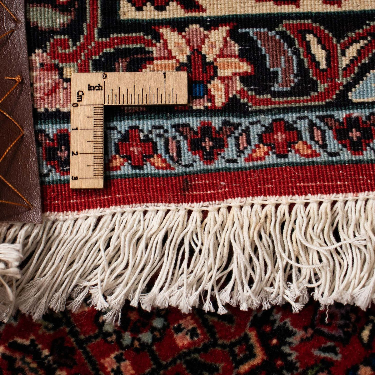 Perzisch tapijt - Bijar - 257 x 204 cm - donkerrood