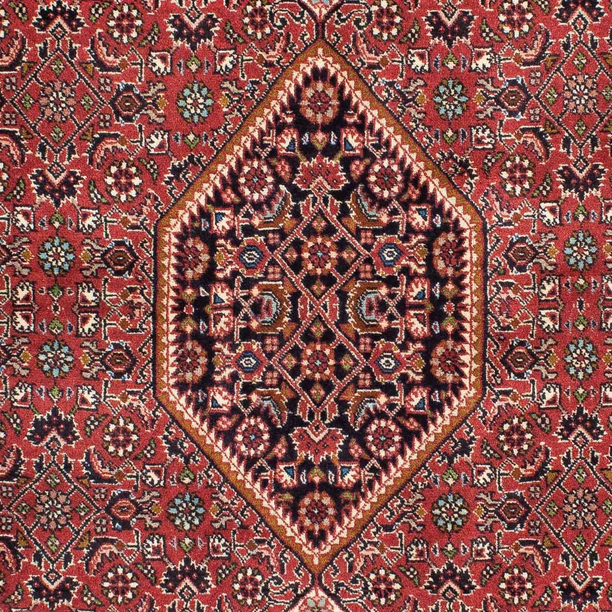 Perzisch tapijt - Bijar - 224 x 141 cm - licht rood