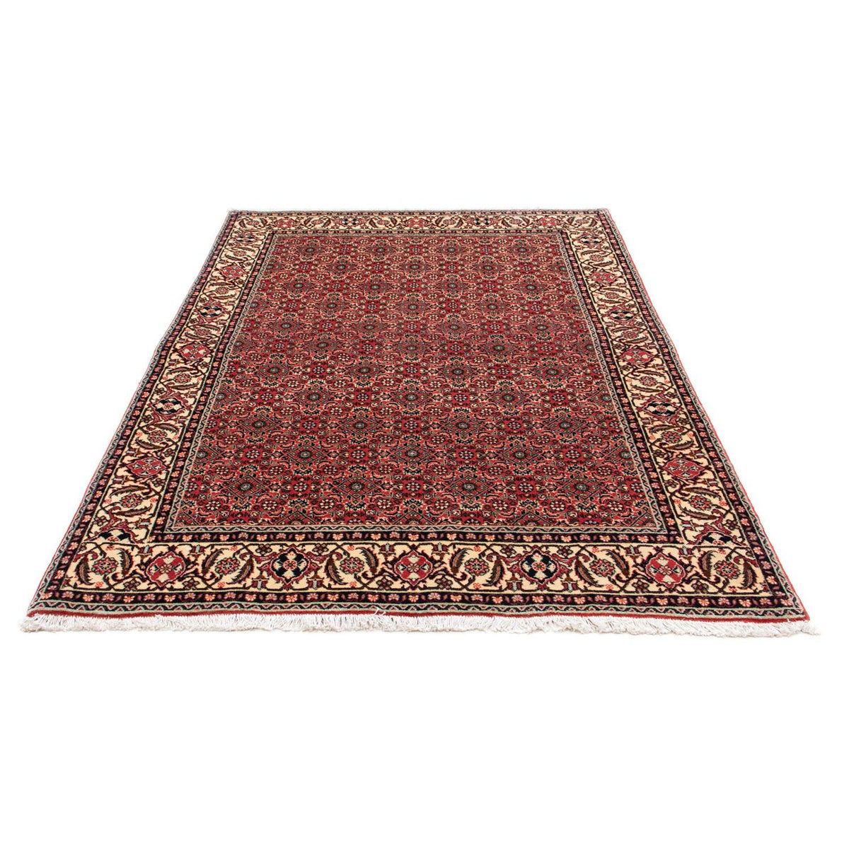 Perzisch tapijt - Bijar - 208 x 139 cm - rood