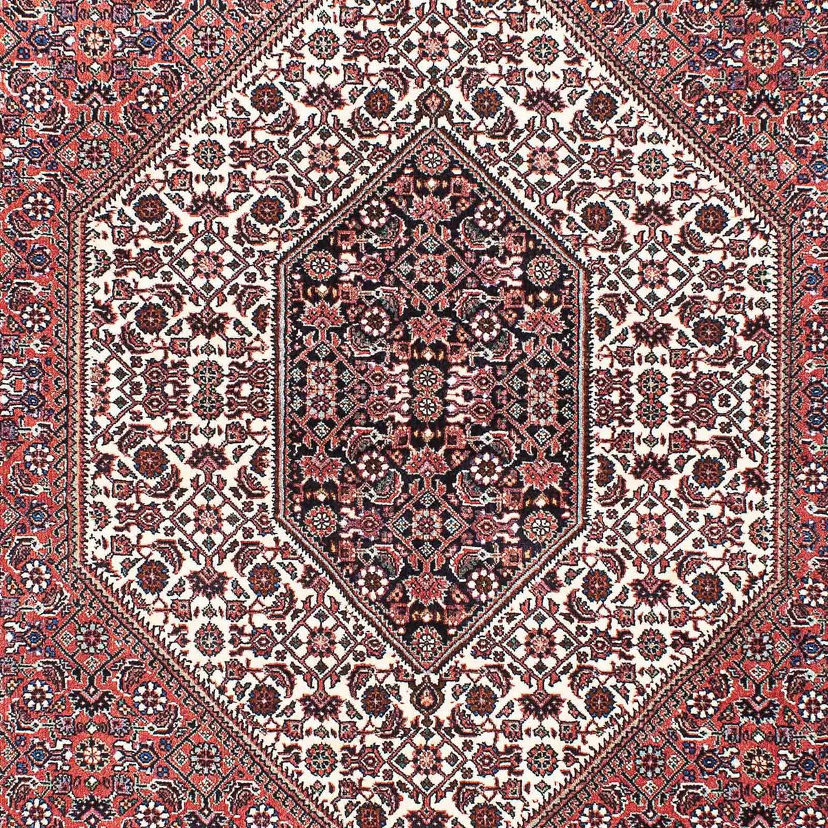 Perzisch tapijt - Bijar - 213 x 136 cm - licht rood