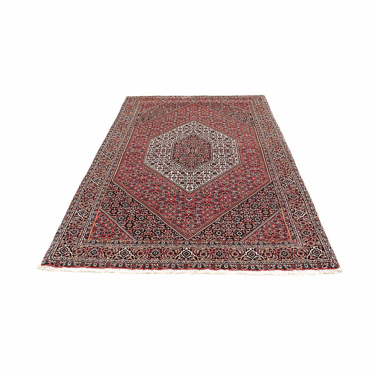 Perzisch tapijt - Bijar - 213 x 136 cm - licht rood