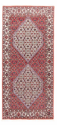 Perzisch tapijt - Bijar - 166 x 77 cm - rood