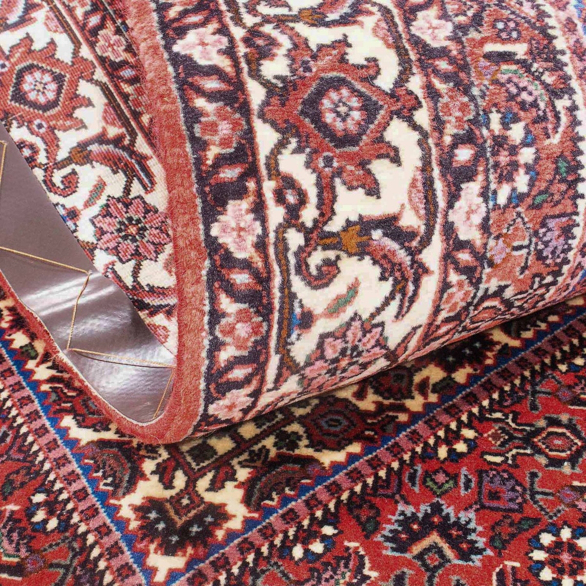 Perzisch tapijt - Bijar - 166 x 77 cm - rood