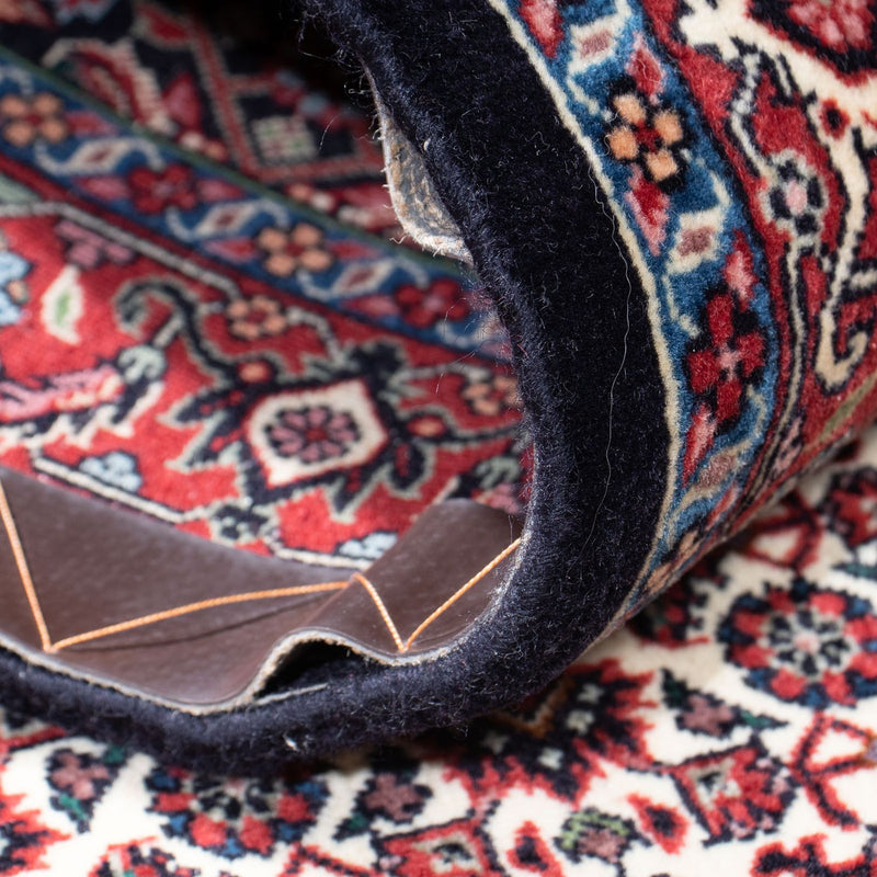 Loper Perzisch tapijt - Bijar - 206 x 73 cm - donkerblauw