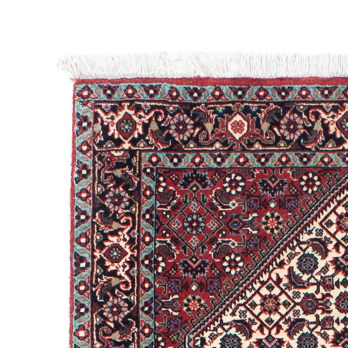 Loper Perzisch tapijt - Bijar - 206 x 75 cm - rood