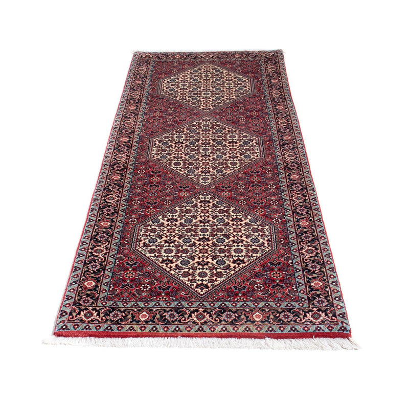 Loper Perzisch tapijt - Bijar - 206 x 75 cm - rood