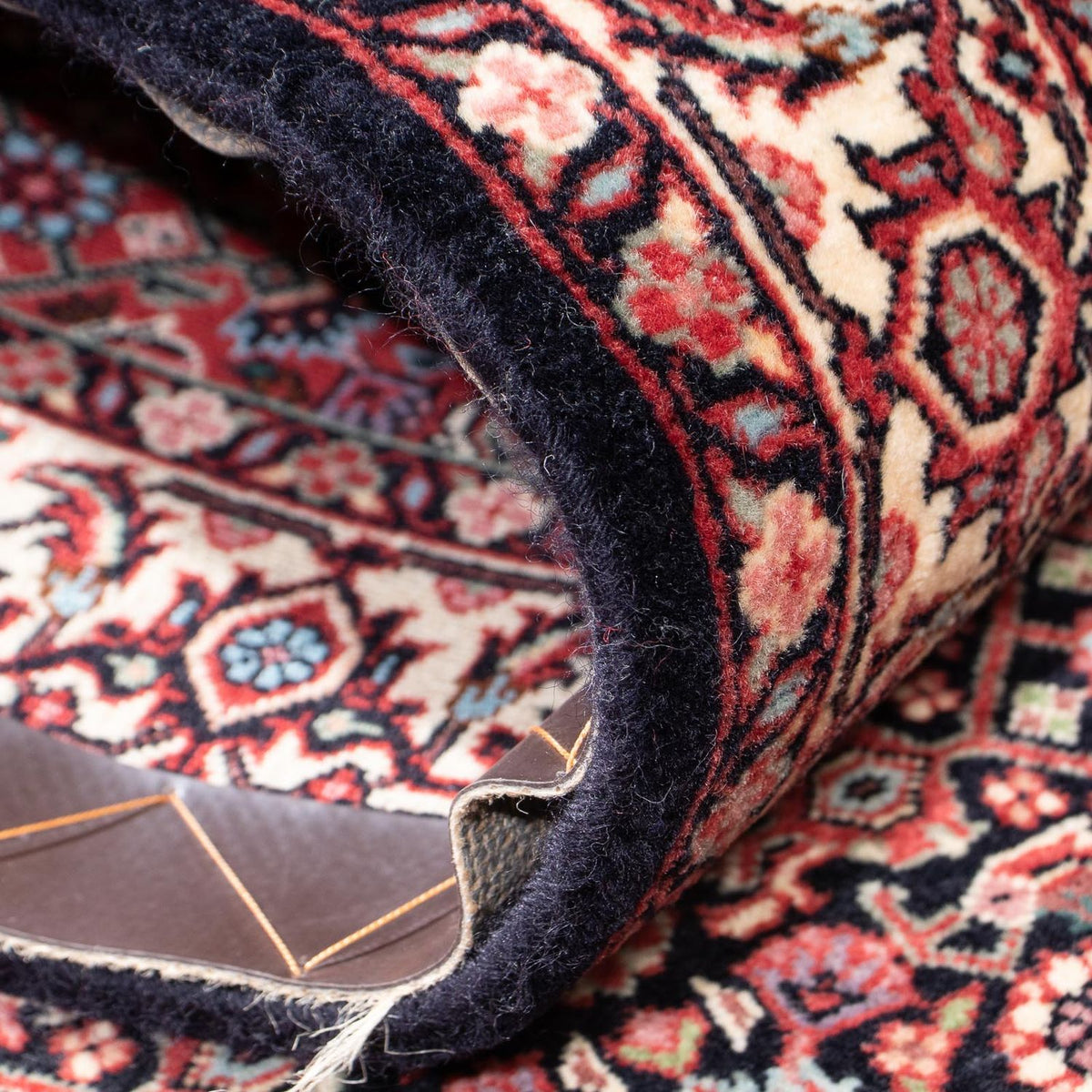 Loper Perzisch tapijt - Bijar - 209 x 72 cm - donkerblauw