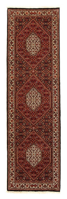 Loper Perzisch tapijt - Bijar - 296 x 83 cm - donkerrood