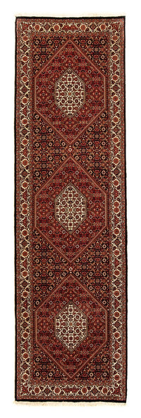 Loper Perzisch tapijt - Bijar - 296 x 83 cm - donkerrood