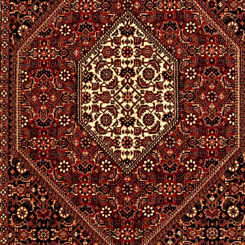 Loper Perzisch tapijt - Bijar - 296 x 83 cm - donkerrood