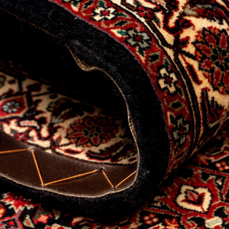 Loper Perzisch tapijt - Bijar - 296 x 83 cm - donkerrood