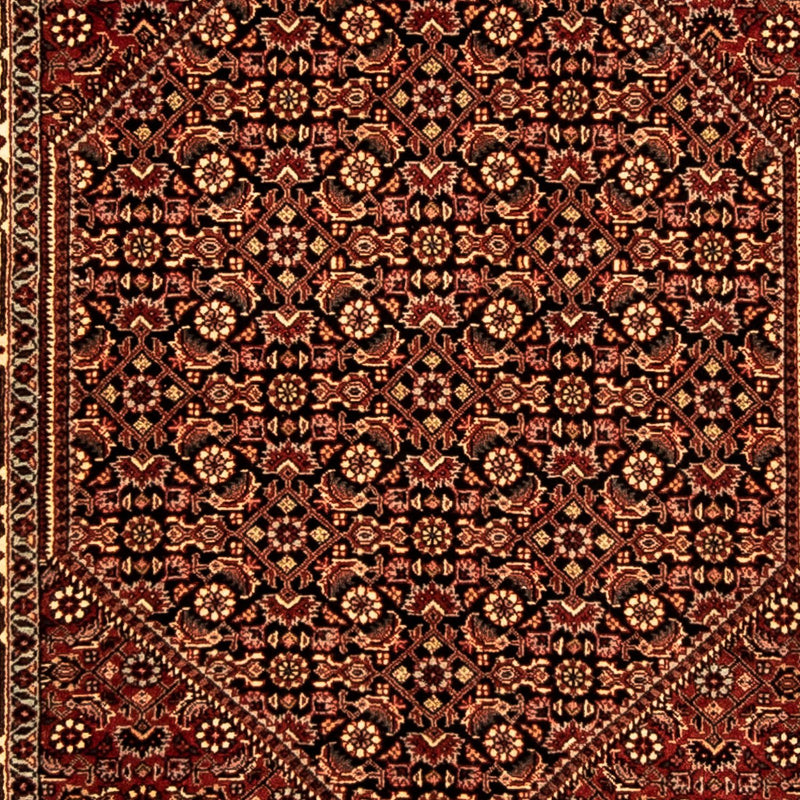 Loper Perzisch tapijt - Bijar - 307 x 84 cm - veelkleurig