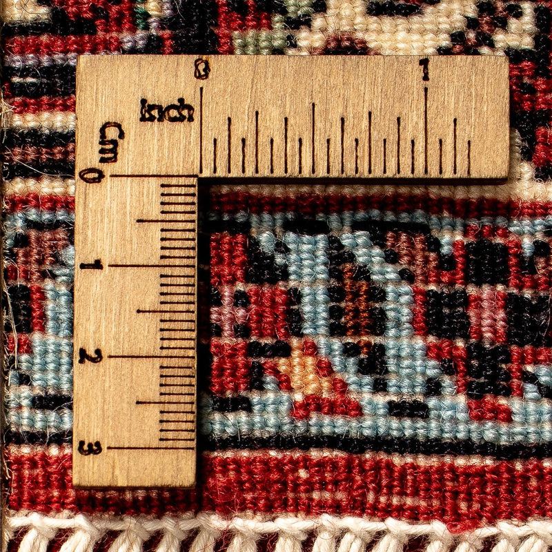 Loper Perzisch tapijt - Bijar - 307 x 84 cm - veelkleurig