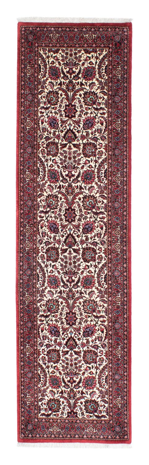 Loper Perzisch tapijt - Bijar - 291 x 80 cm - beige
