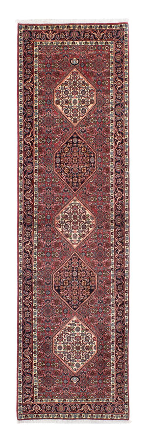 Loper Perzisch tapijt - Bijar - 292 x 81 cm - licht rood