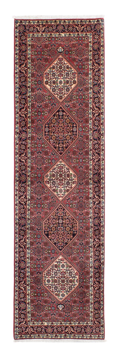 Loper Perzisch tapijt - Bijar - 292 x 81 cm - licht rood