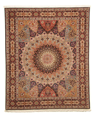 Perzisch tapijt - Tabriz - Royal - 242 x 205 cm - veelkleurig