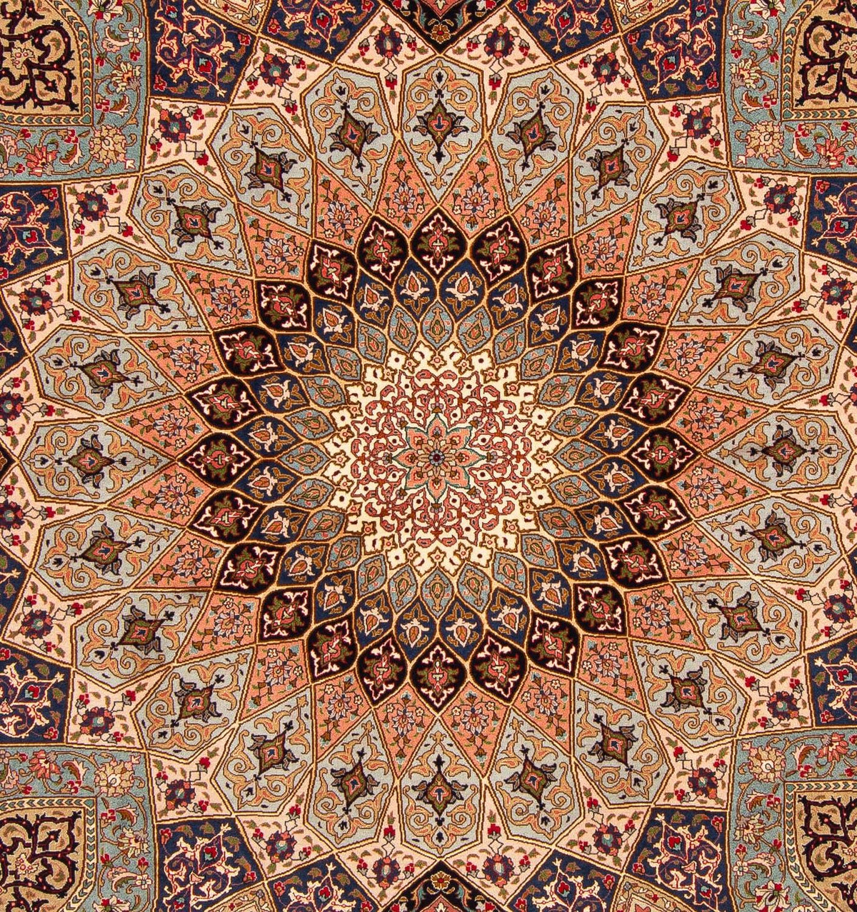 Perzisch tapijt - Tabriz - Royal - 242 x 205 cm - veelkleurig