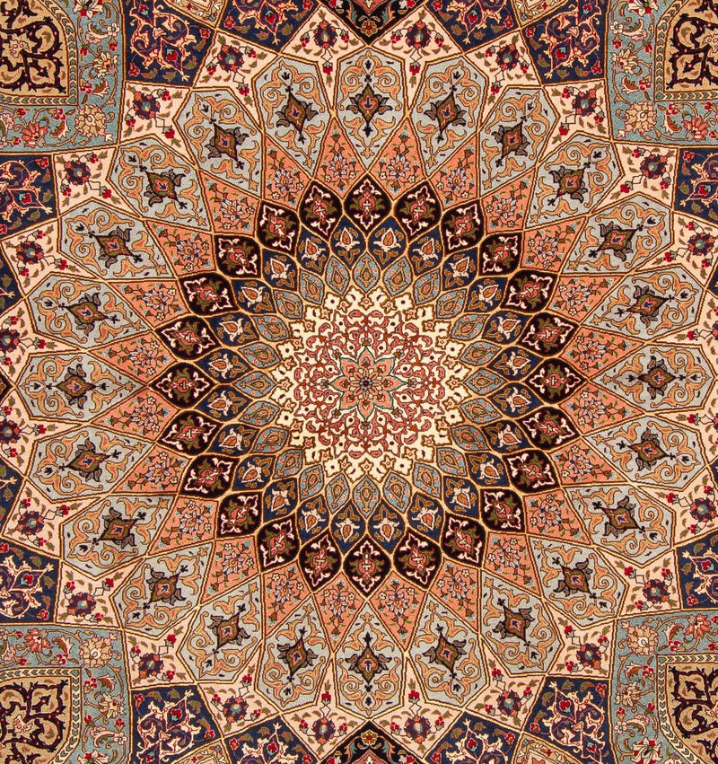 Perzisch tapijt - Tabriz - Royal - 242 x 205 cm - veelkleurig