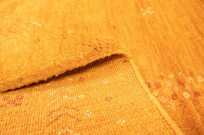 Gabbeh tapijt - Perzisch - 224 x 177 cm - goud