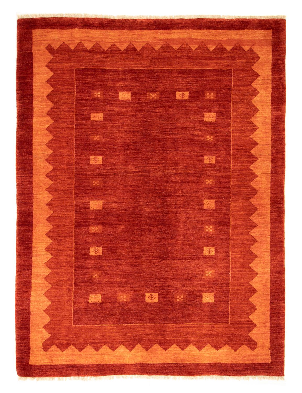 Gabbeh tapijt - Perzisch - 230 x 175 cm - rood