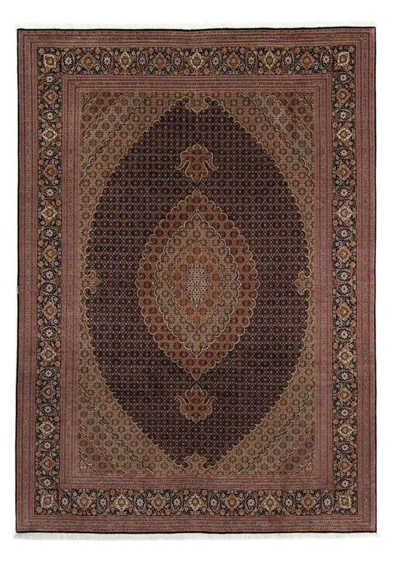 Perzisch tapijt - Tabriz - 346 x 252 cm - bruin