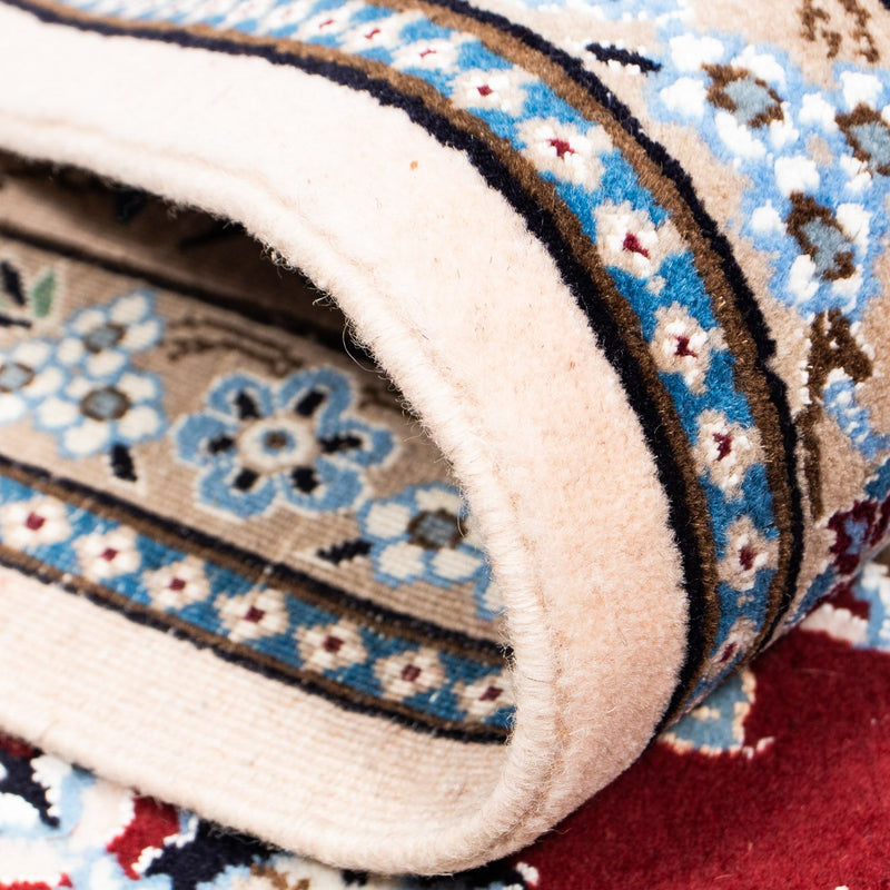 Perzisch tapijt - Nain - Koninklijk - 291 x 199 cm - rood