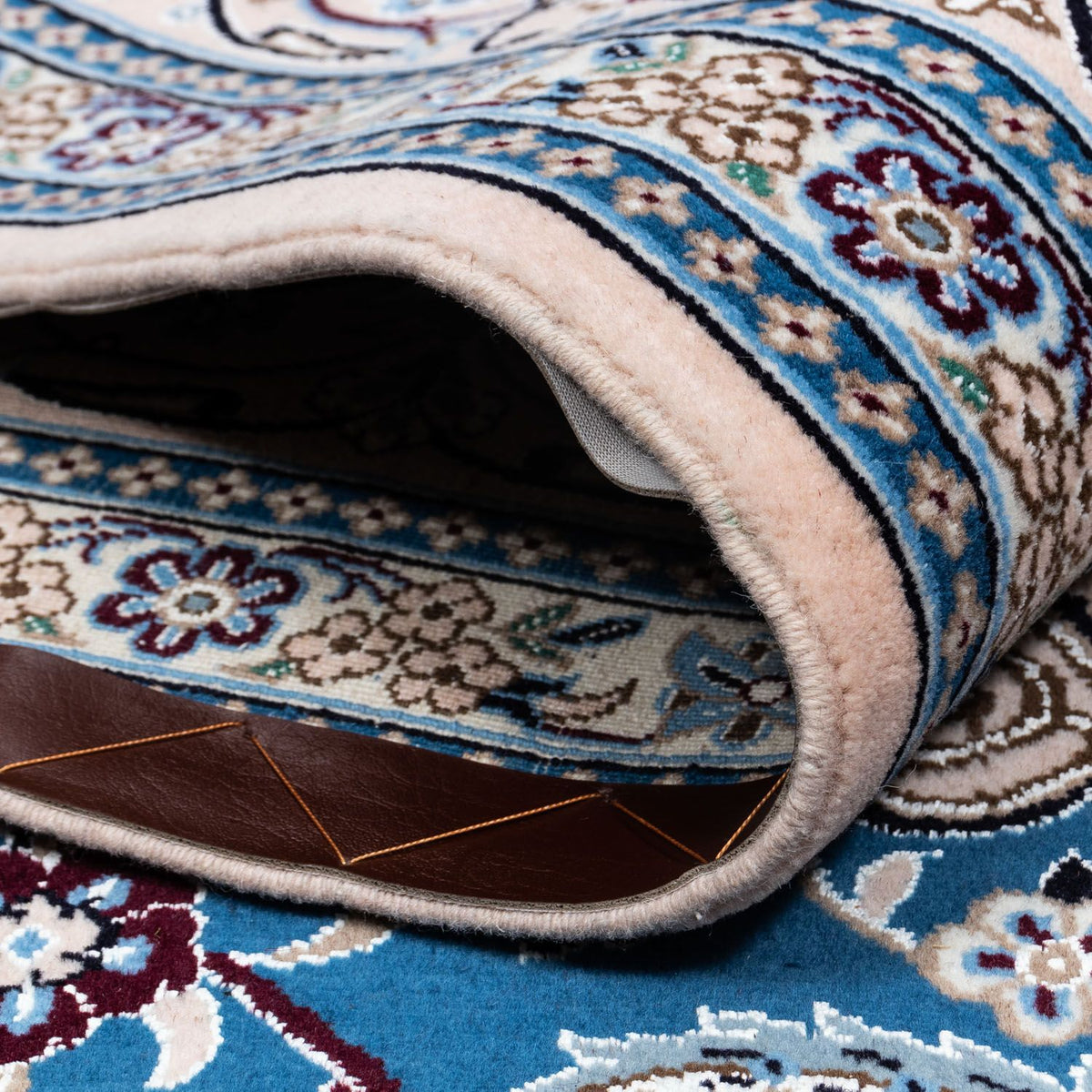 Perzisch tapijt - Nain - Koninklijk - 348 x 245 cm - donkerblauw