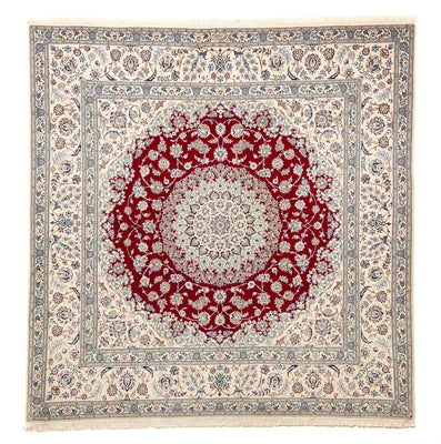 Perzisch tapijt - Nain - Premium vierkant  - 205 x 202 cm - beige