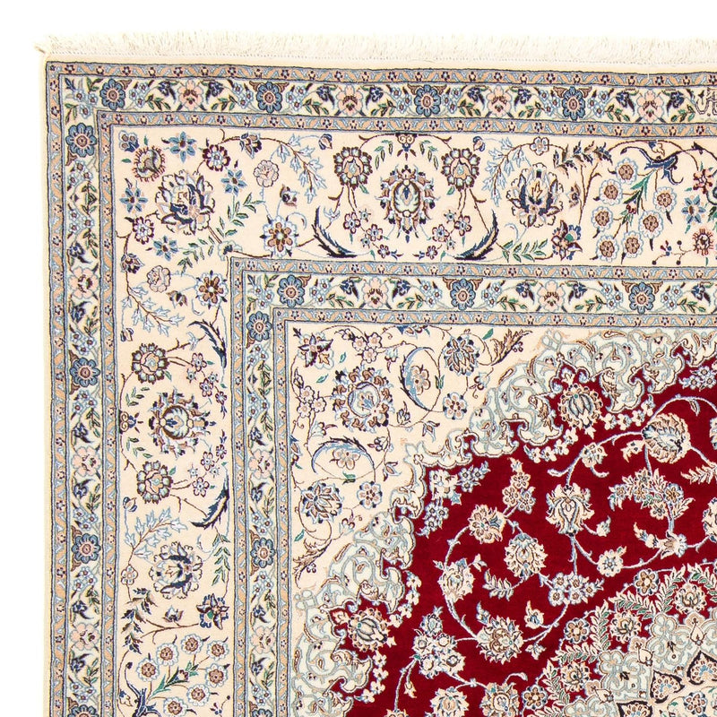 Perzisch tapijt - Nain - Premium vierkant  - 205 x 202 cm - beige