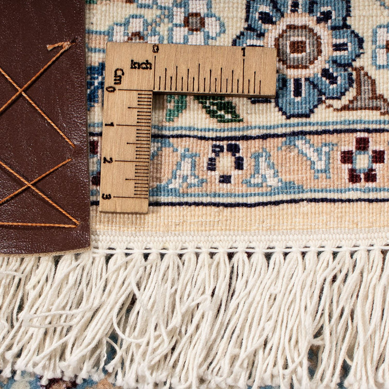 Perzisch tapijt - Nain - Premium vierkant  - 205 x 202 cm - beige