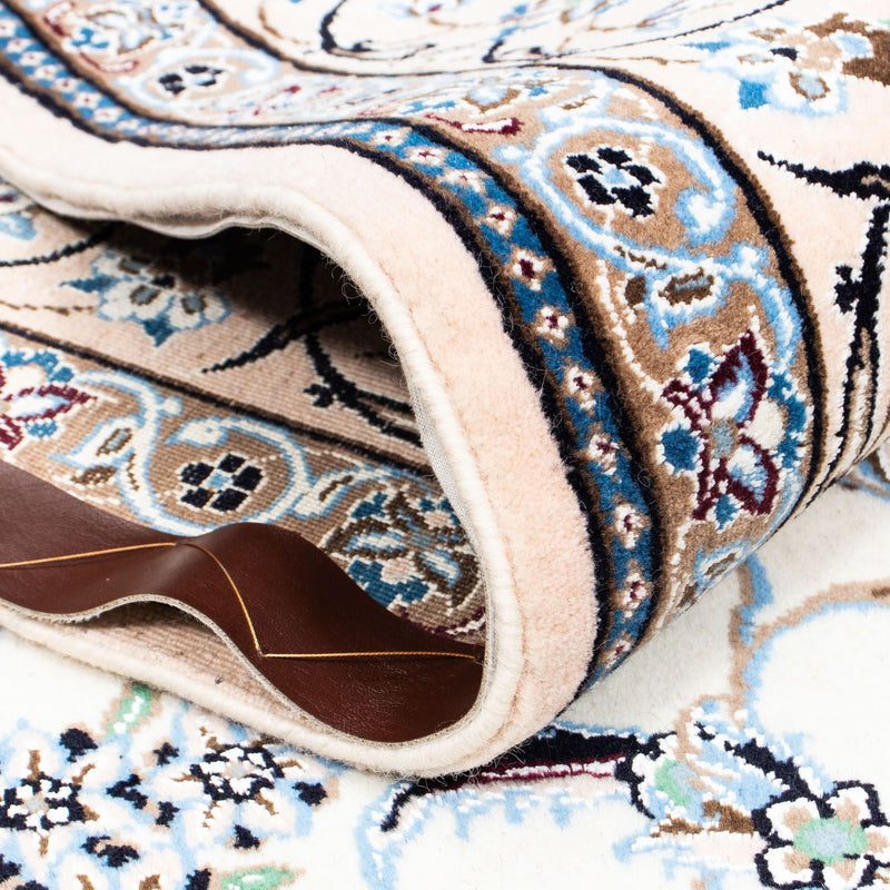 Perzisch tapijt - Nain - Koninklijk - 287 x 196 cm - beige