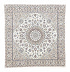 Nain - 9La Tapijt 198x205cm - Perzisch tapijt - Vierkant / Beige / 198 x 205 cm Vierkant