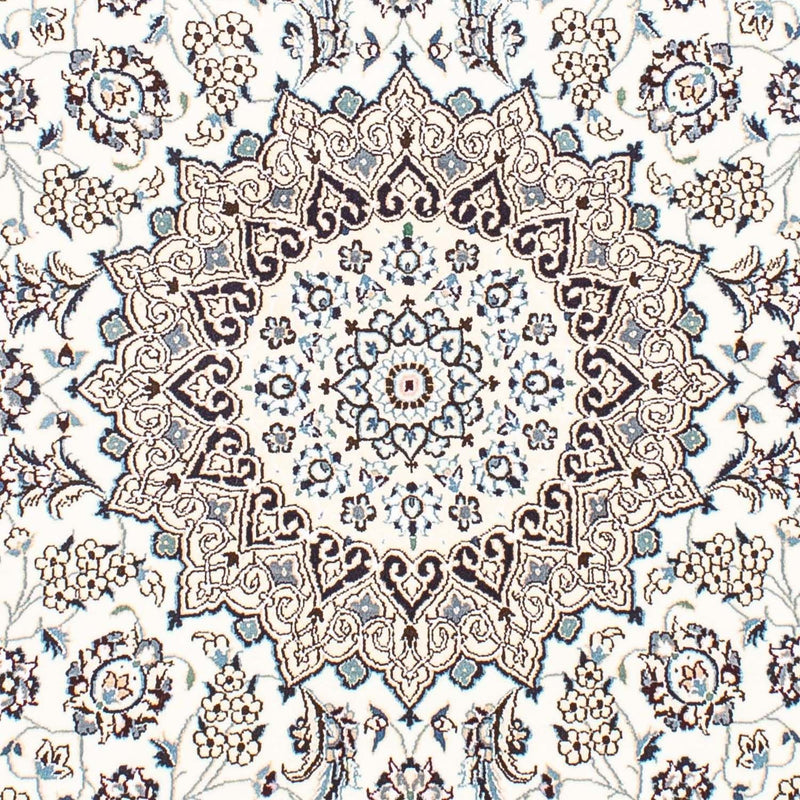 Perzisch tapijt - Nain - Koninklijk vierkant  - 205 x 198 cm - beige